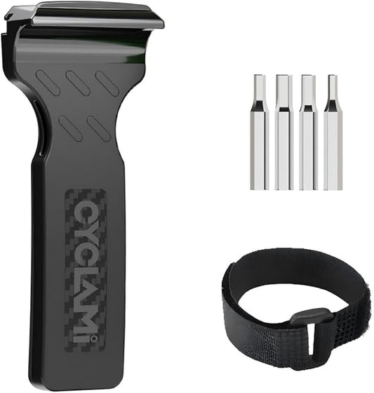 Bicycle Tire Levers - Military-Grade Nylon, Scratch-Free Rim Protection, Ultra Lightweight Tire Removal Tool for Road & Mountain Bikes