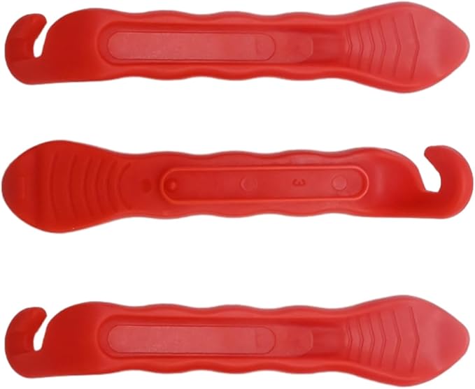 3Pcs Bike Tire Lever Kit, Bicycle Tire Repair Levers Strong Bike Tire Levers Bicycle Tire Repair Kit Ultra Strong Tire Spoon Tire Tool Bike Tire Spoon Set Must Have Bicycle Tools Lightweight