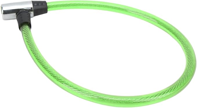 Bike Lock Cable with Key Steel Wire Portable Cable Lock Security Bike Lock for Bike Motorcycle Gate 3 Colors