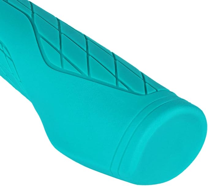 SOLODRIVE Ergonomic Design Mountain Bike Grips, Comfortable Bicycle Handlebar Grips, Single Lock-on and Non-Slip MTB Handle, Fit MTB, E-Bike, Hybrid, Scooter