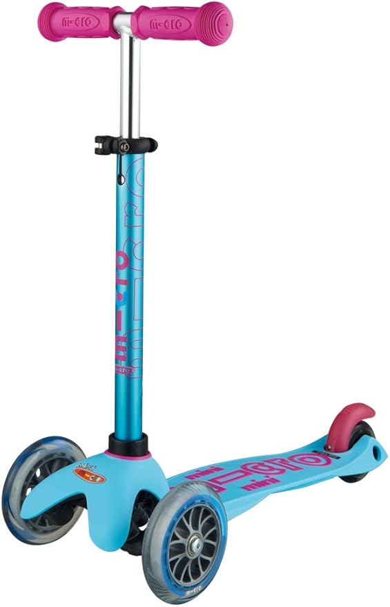 Micro Kickboard - Mini Deluxe - Three Wheeled, Lean-to-Steer Swiss-Designed Micro Scooter