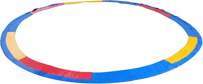 Eapmic Trampoline Pad Replacement, Trampoline Safety Pad, Spring Cover for 8ft 10ft 12ft 14ft 15ft 16ft Round Trampoline with Waterproof Foam Padding, Universal Trampoline Accessories