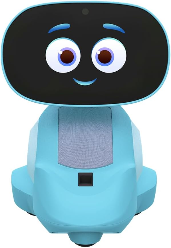 Miko 3 AI Robot for Kids – Smart Educational & STEAM Learning Robot with Interactive Apps, Games, Stories & Activities for Girls & Boys Ages 5–10 | Blue