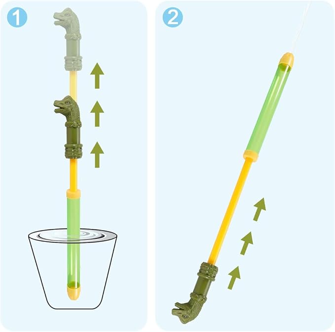 20 Dinosaur Water Guns Pool Toys Super Water Soaker Summer Toys for Kids Pool Idea Squirt Gun Outdoor Beach Backyard Game (20 Dinosaurs)