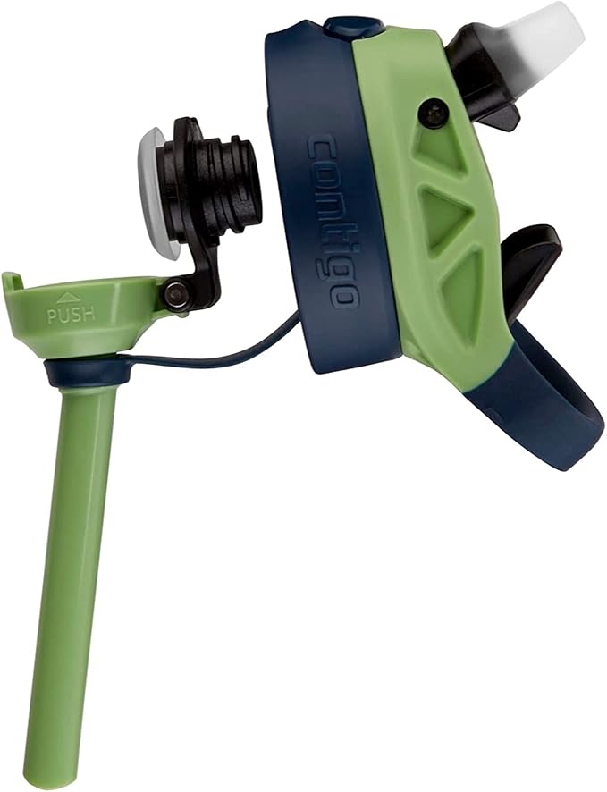 Contigo Kids Straw Water Bottle with AUTOSPOUT Lid 14oz Monsters