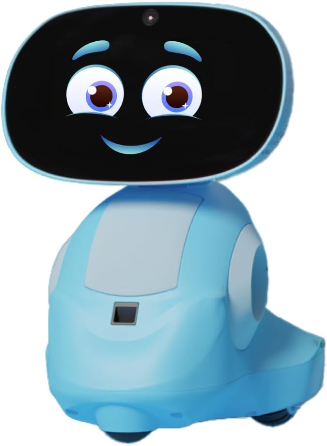 Miko 3 AI Robot for Kids – Smart Educational & STEAM Learning Robot with Interactive Apps, Games, Stories & Activities for Girls & Boys Ages 5–10 | Blue