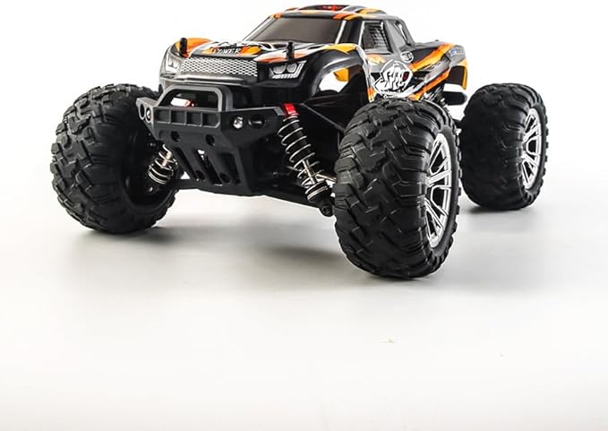 1:16 Scale All Terrain RC Car, 36 KPH High Speed 4WD Electric Vehicle with 2.4 GHz Remote Control, 4X4 Waterproof Off-Road Truck with Two Module Batteries