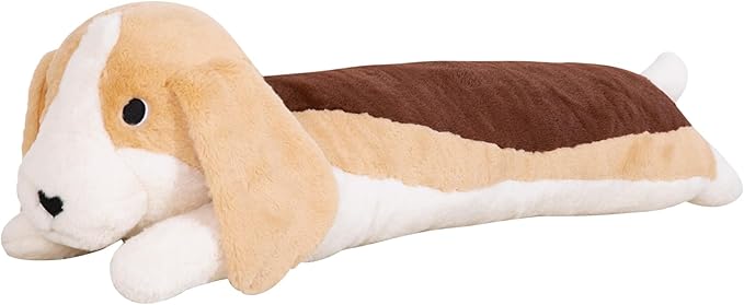40'' Jumbo Beagle Plush Stuffed Animal, Large Beagle Long Body Pillow Plush Toy, Giant Soft Stuffed Puppy Dog Plushie Gift for Kids Boys Girls, Birthday, Halloween, Christmas