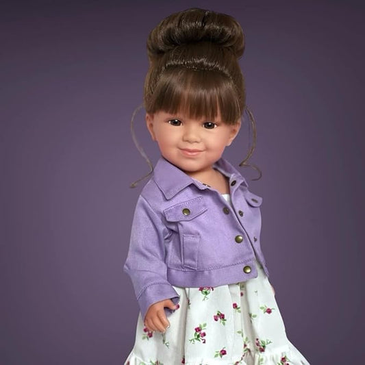 Kennedy and Friends 18 Inch Fashion Dolls- Tilt and Pose Feature and All Vinyl (F0-Kennedy)