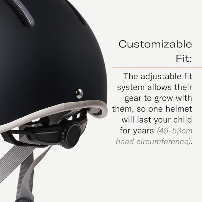 Thousand Kids Helmet – Free Reflective Sticker Pack to Customize, No Pinch Magnetic Buckle, Multi Sport Safety CSPC ASTM CE Certified – Jr Collection