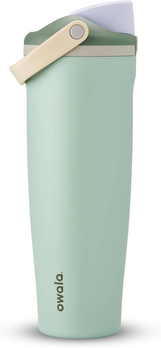 Owala FreeSip Sway - Stainless Steel - 40-oz. - Green (Eucalyptus)