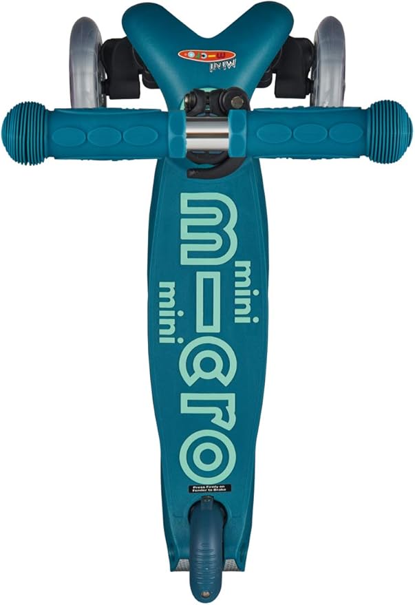 Micro Kickboard - Mini Deluxe - Three Wheeled, Lean-to-Steer Swiss-Designed Micro Scooter