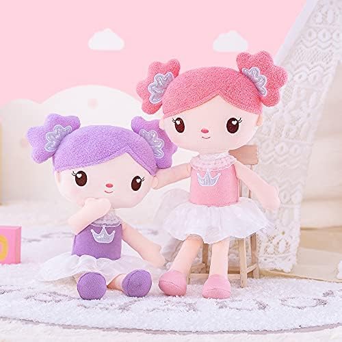 Gloveleya Baby Doll Girls Gifts Plush Candy Princess Dolls Purple