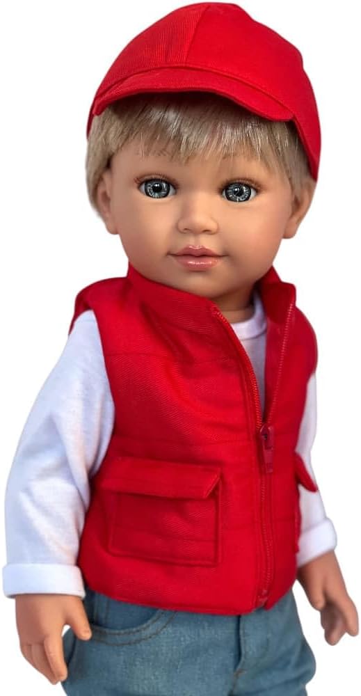 Kennedy and Friends 18 Inch Fashion Dolls- Tilt and Pose Feature and All Vinyl (F0-Crtr)