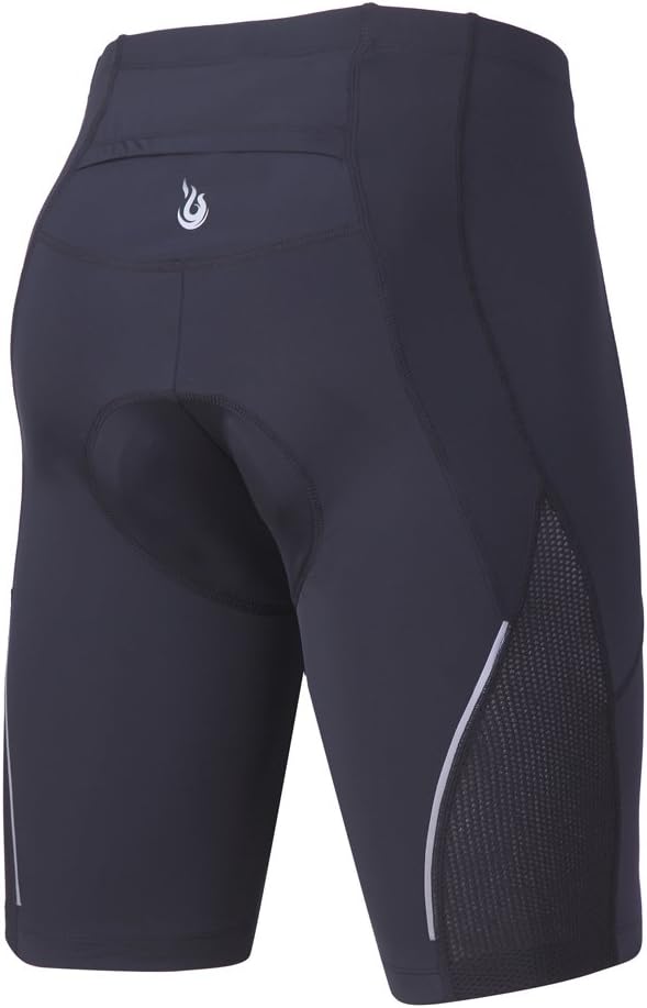 beroy Men's Comfortable Bicycle Cycling Pants, 3D Padded Bike Shorts