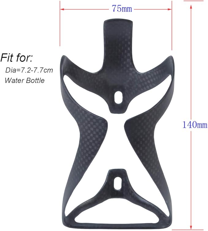 ThinkTop Ultra-Light Full Carbon Fiber Mountain Bike Drink Water Bottle Cage Holder for Road Bike MTB Bicycle