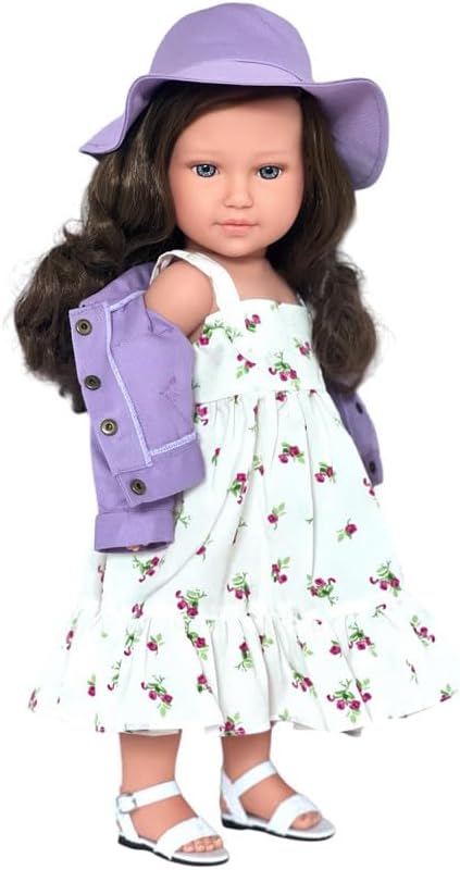Kennedy and Friends 18 Inch Fashion Dolls- Tilt and Pose Feature and All Vinyl (F01-RslRmr)