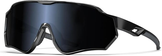 BEACOOL Polarized Running Sunglasses for Men Women UV400 Protection TR90 Sport Sunglasses for Fishing Cycling Baseball