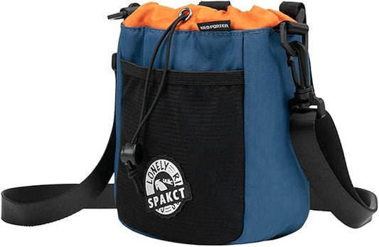 Bike Stem Bag,Bike Handlebar Bag,Top Tube Bike Bag,Waterproof Bicycle Frame Bag,Bike Bags for Bicycles,bicycle basket,Bike Snack Bag, Accessories For cycling (Large blue)