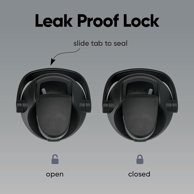 Owala FreeSip Sway - Stainless Steel - 40-oz. - Black (Very, Very Dark)