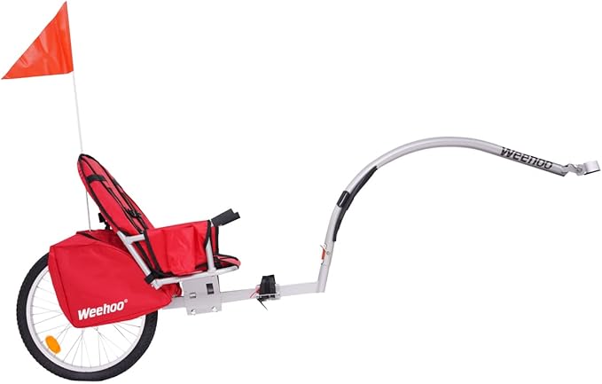 Blast Bike Trailer, Red, One Size