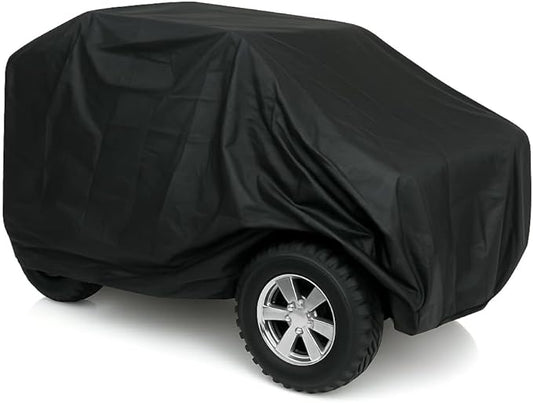 Waterproof Ride-On Toy Car Cover for Kids Electric Vehicles – Outdoor Black Dustproof & UV-Resistant for Ride-On Cars, 51x29.5x26in