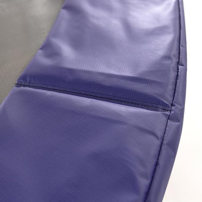 Trampoline Parts CO 8 FT 10 FT 12 FT 14 FT Universal Trampoline Spring Pad Cover Replacement, UV Resistant, Safety Foam Protection, Blue & Black Options, Compatible with Jumpzylla Trampolines