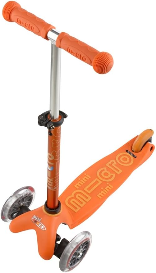 Micro Kickboard - Mini Deluxe - Three Wheeled, Lean-to-Steer Swiss-Designed Micro Scooter