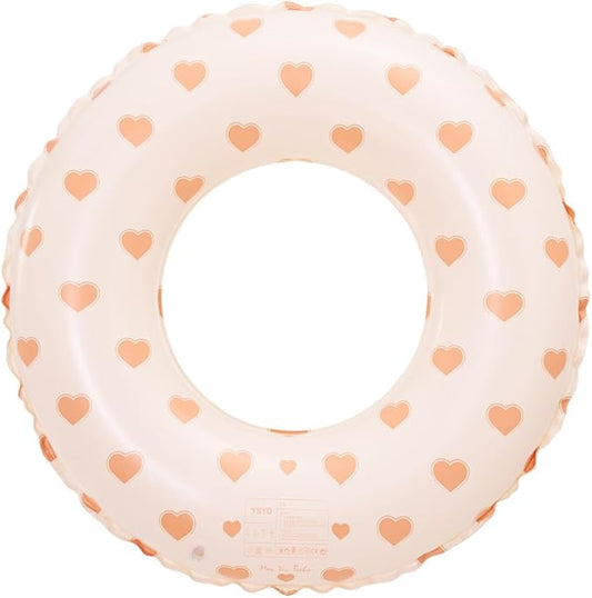 Pool Floats Swimming Rings for Kids, Age 5-10 Inflatable Swim Tubes Ring Toys with 11" Inner, Beach Inflatable Tubes Floaties Toys for Kids Adults