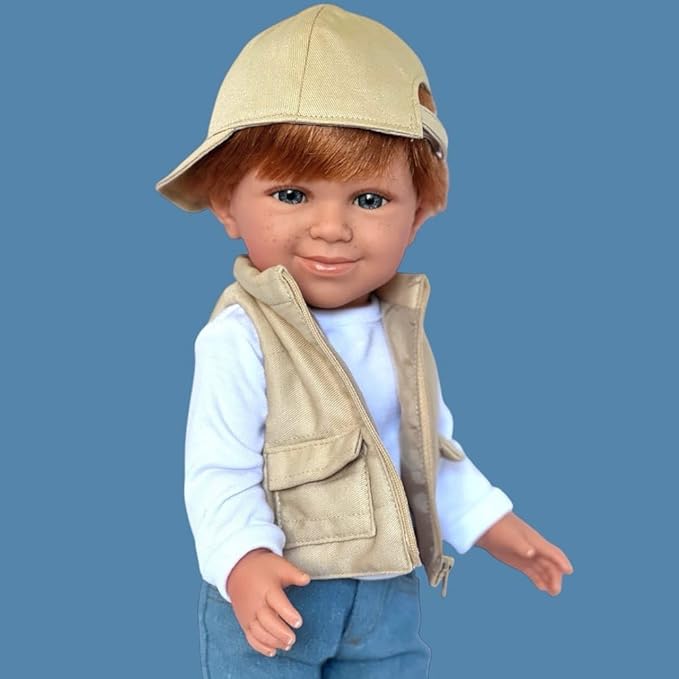 Kennedy and Friends 18 Inch Fashion Dolls- Tilt and Pose Feature and All Vinyl (F0-Jvn)