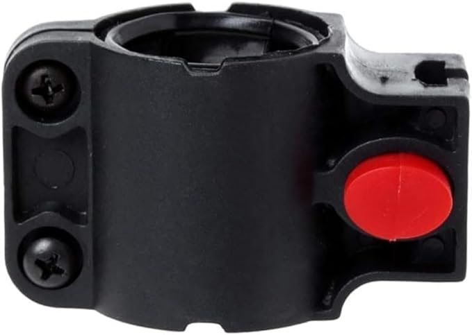 Black Universal Bike U-Lock Mount, Adjustable Frame Bracket, Mount for Road and Mountain Bikes