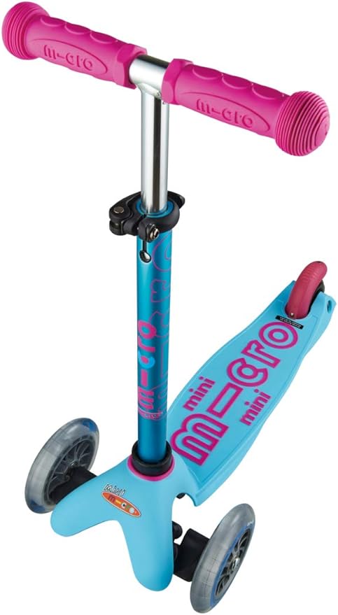 Micro Kickboard - Mini Deluxe - Three Wheeled, Lean-to-Steer Swiss-Designed Micro Scooter