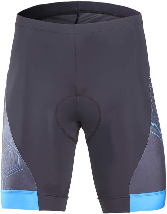 beroy Men's Comfortable Bicycle Cycling Pants, 3D Padded Bike Shorts
