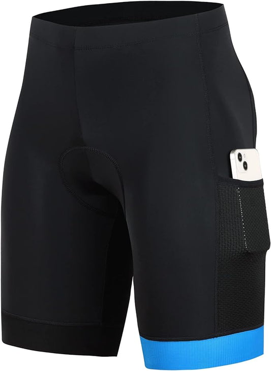 beroy Men's Comfortable Bicycle Cycling Pants, 3D Padded Bike Shorts