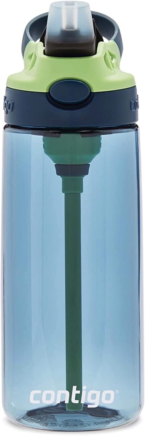 Contigo Kids Straw Water Bottle with AUTOSPOUT Lid 20oz Blueberry