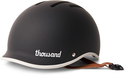 Thousand Heritage 2.0 Adult Bike Helmet; The Original Low Profile Retro Commuter Cycling Helmet Safety Certified for Bicycle Skateboard Skating Roller Skates; for Men & Women