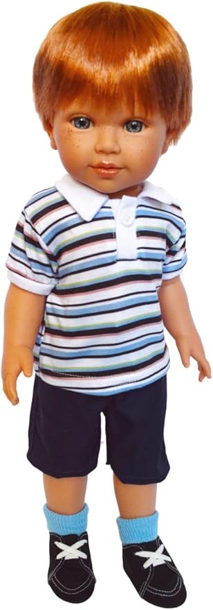 Kennedy and Friends 18 Inch Fashion Dolls- Tilt and Pose Feature and All Vinyl (F1-JHN)