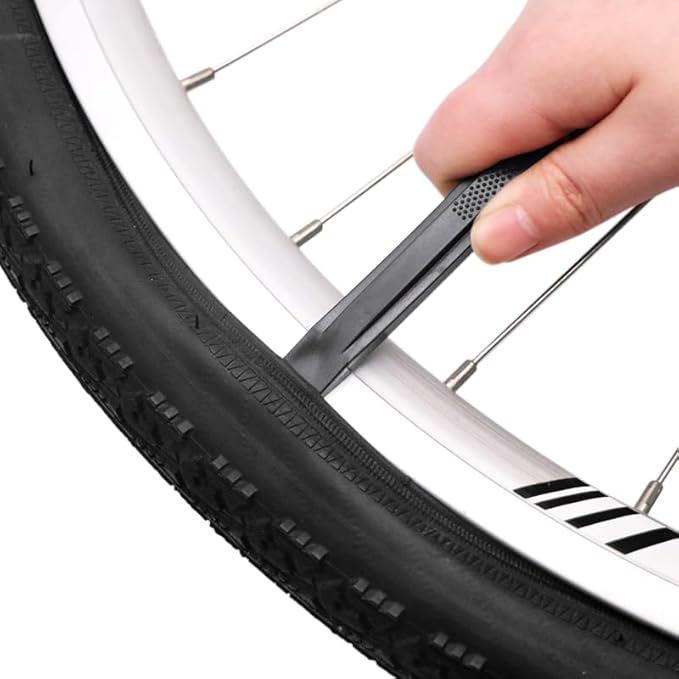 Bike Tire Levers Ultra Strong Bicycle Tire Removal Tool to Repair Bicycle Tube for Road & Mountain Bike Tires Repair Kits Tool (Metals Material)