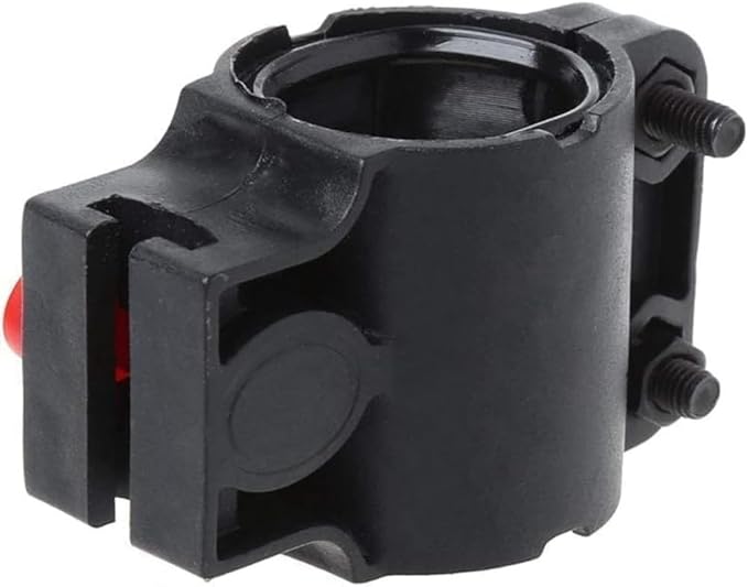 Black Universal Bike U-Lock Mount, Adjustable Frame Bracket, Mount for Road and Mountain Bikes