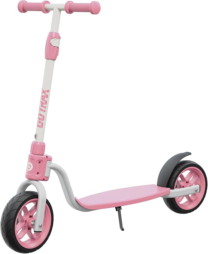 Gotrax KS8 Kick Scooter for Kids 5+, Large 8" Wheels and Height Adjustable Handlebar, Sturdy Wide Deck & Rear Brake, Detachable for Easy Storage, 2 Wheels Scooter for Kids, Teens, Gift for Boy & Girl
