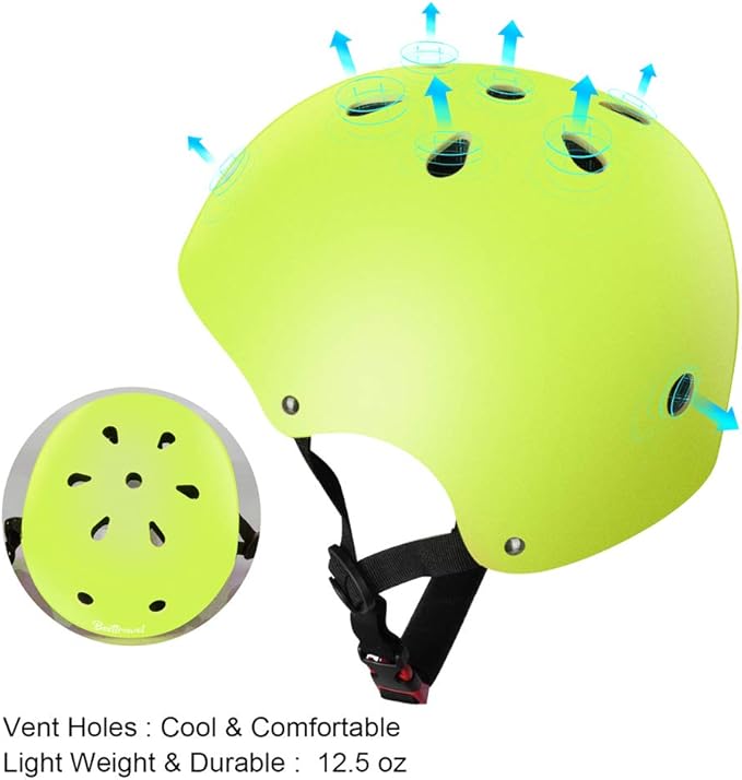 Kids Helmet, Toddler Adjustable Kids Ages 3-8 Years Old Boys Girls Multi-Sports Safety