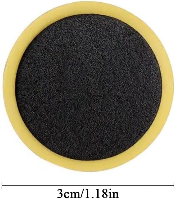 24Pcs Black Bike Tire Patch Kit,Glueless Bike Repair Patch, Round Bike Tube Patches,Bike Inner Tube Repair Kit,Bike Patch Kit for Road and Mountain Bikes Tire Repair Kits