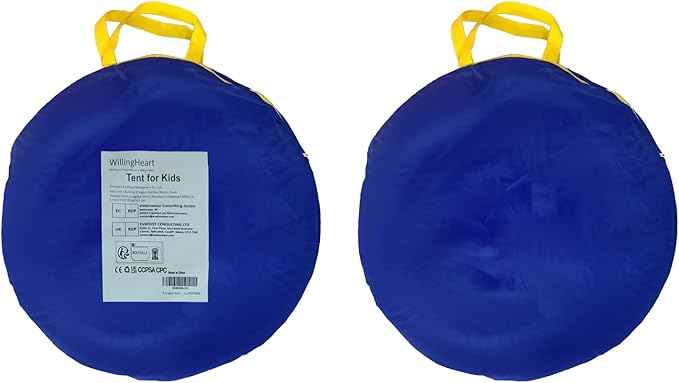 Rocket Ship Play Tent for Kids, Astronaut Spaceship Space Themed Pretend Playhouse Indoor Outdoor Games Party Children Pop Up Foldable Tent Birthday Toy for Boys Girls Toddler Baby