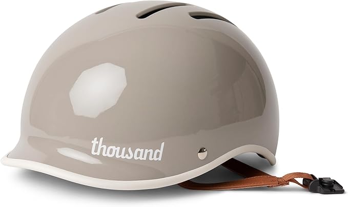 Thousand Heritage 2.0 Adult Bike Helmet; The Original Low Profile Retro Commuter Cycling Helmet Safety Certified for Bicycle Skateboard Skating Roller Skates; for Men & Women