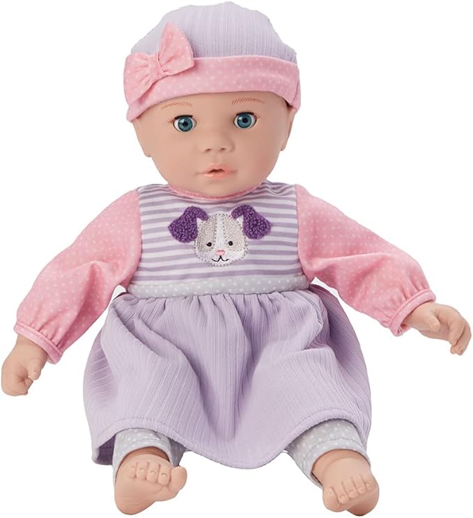 Madame Alexander 14-Inch Sweet Smiles Baby Doll, Puppy, Light Skin Tone