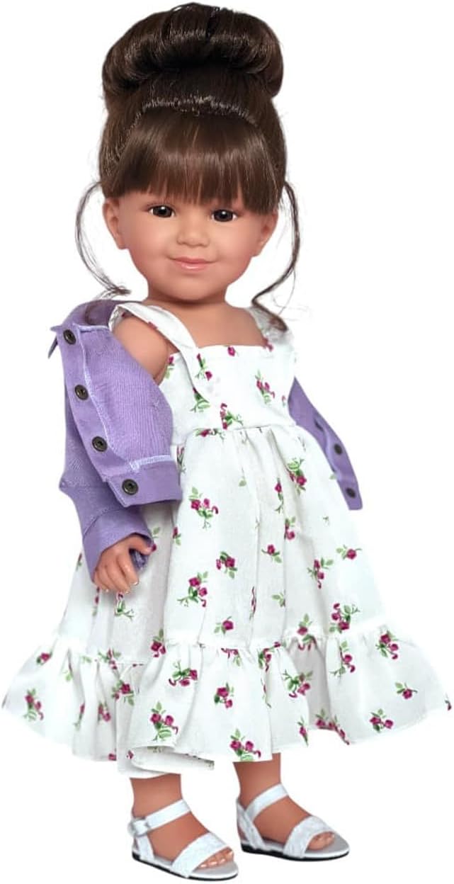 Kennedy and Friends 18 Inch Fashion Dolls- Tilt and Pose Feature and All Vinyl (F0-Kennedy)