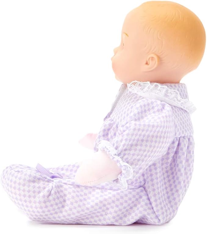 Madame Alexander 12" Lavender Check Huggums, Light Skin Tone