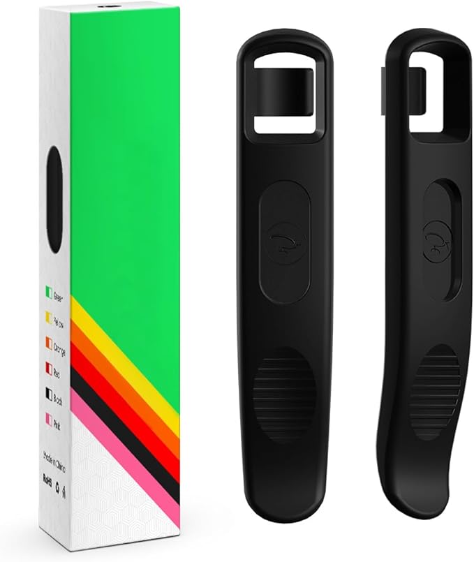 Bicycle Tire Levers - Military-Grade Nylon, Scratch-Free Rim Protection, Ultra Lightweight Tire Removal Tool for Road & Mountain Bikes