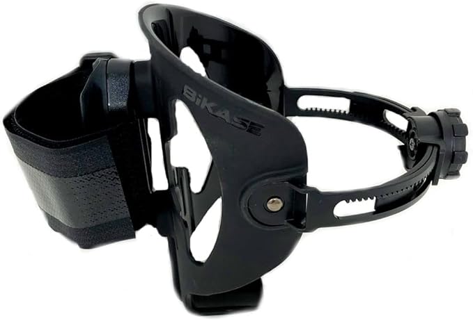 ABC by BiKASE - Any Bottle Cage, Bike Water Bottle Holder - Fits Any Bottle, Container, Speaker, Bicycle Bottle Holder for Frame or Handlebar