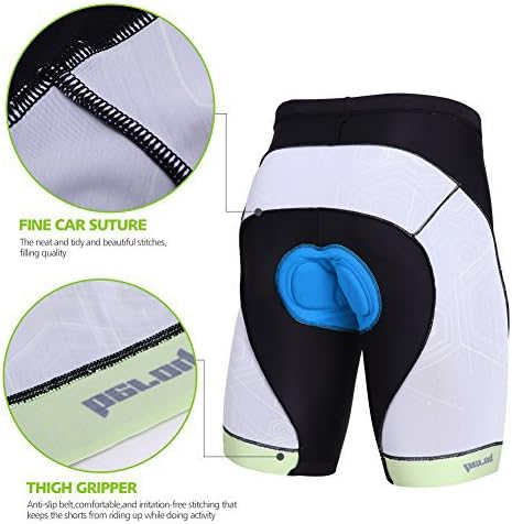 beroy Men's Comfortable Bicycle Cycling Pants, 3D Padded Bike Shorts